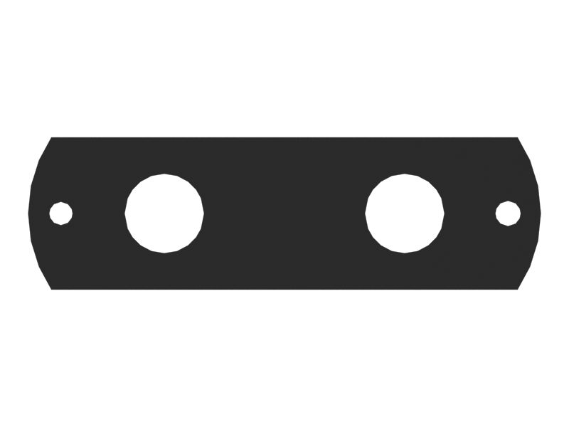 Прокладка шарнирного вала толщиной 1,5 мм