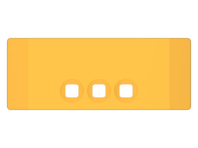 Режущая кромка для тяжелых условий работы, концевая