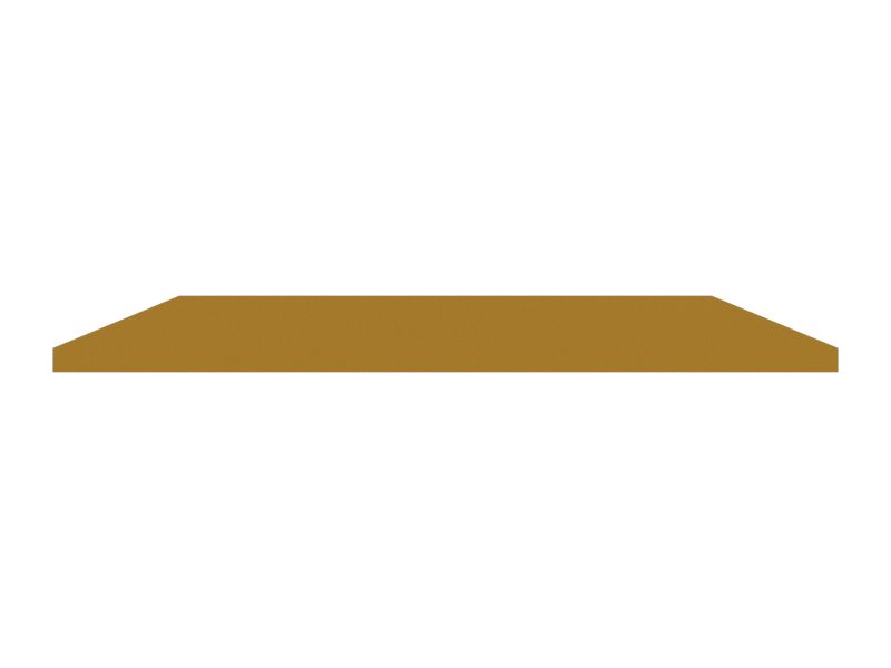 Накладка для ровного резания (левая)