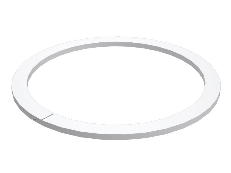 093-1512: 70mm Outer Diameter Split Backup Ring