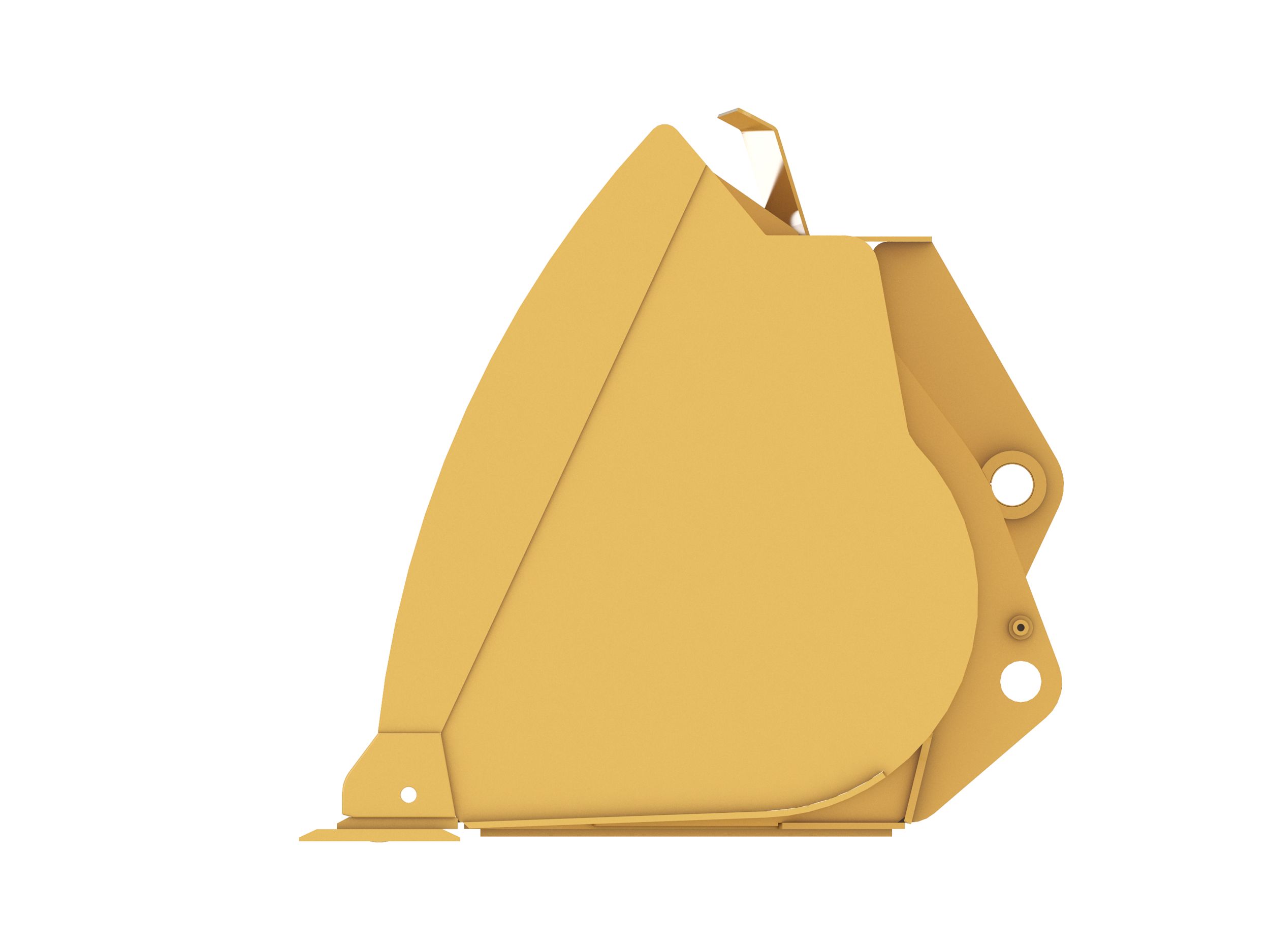 Ковш 1,9 м3 (2,5 ярда3), крепление на пальцах, режущая кромка с болтовым креплением