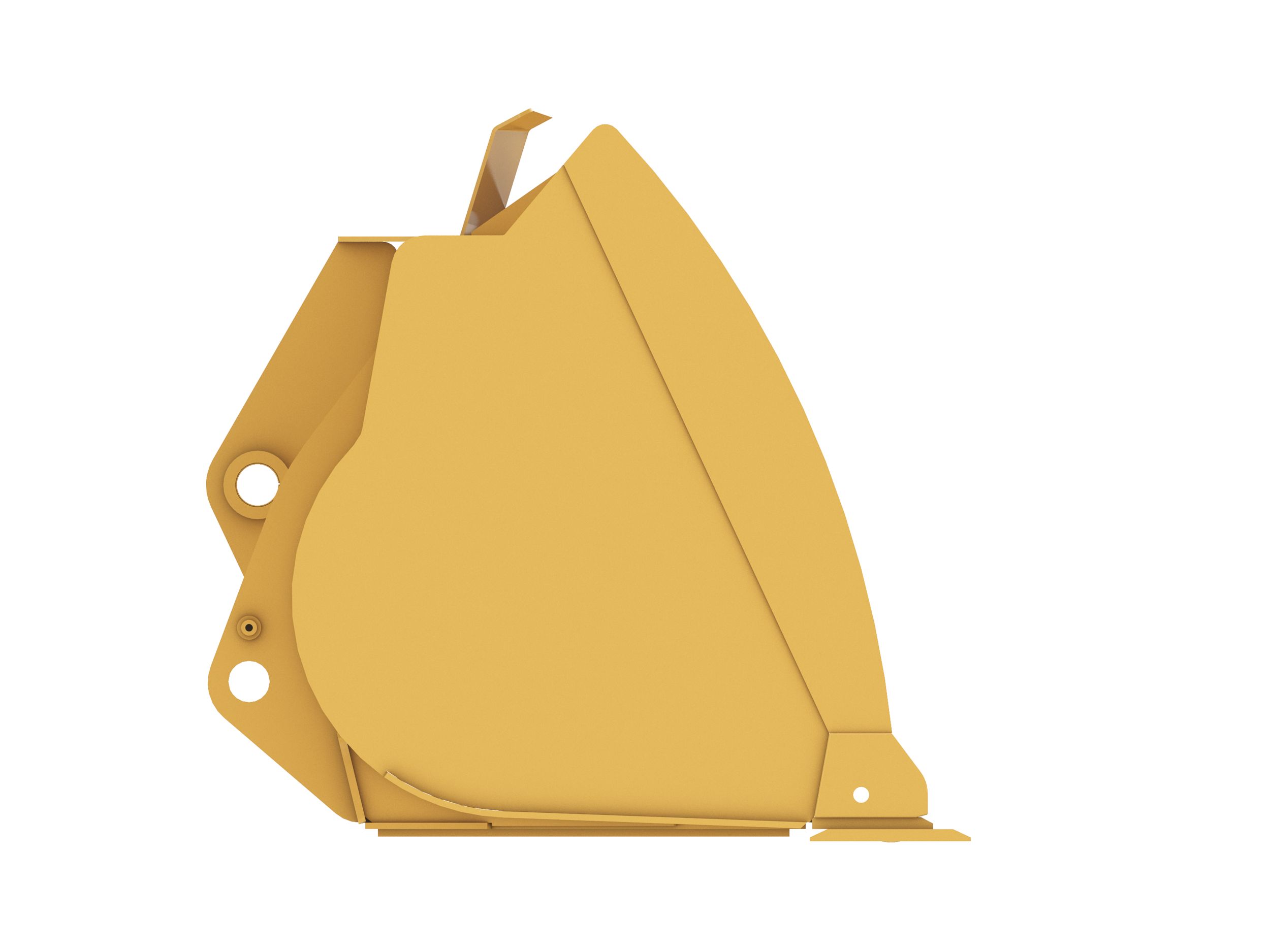 Ковш 1,9 м3 (2,5 ярда3), крепление на пальцах, режущая кромка с болтовым креплением