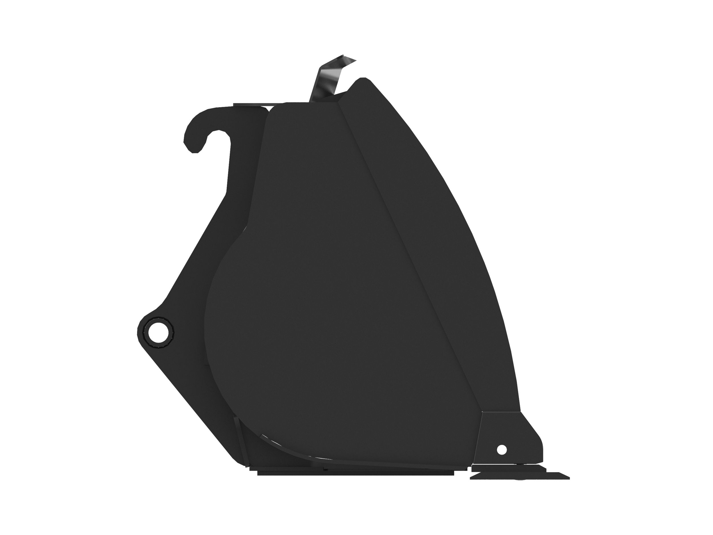 Ковш 1,5 м3 (2 ярда3), устройство смены навесного оборудования IT, режущая кромка с болтовым креплением