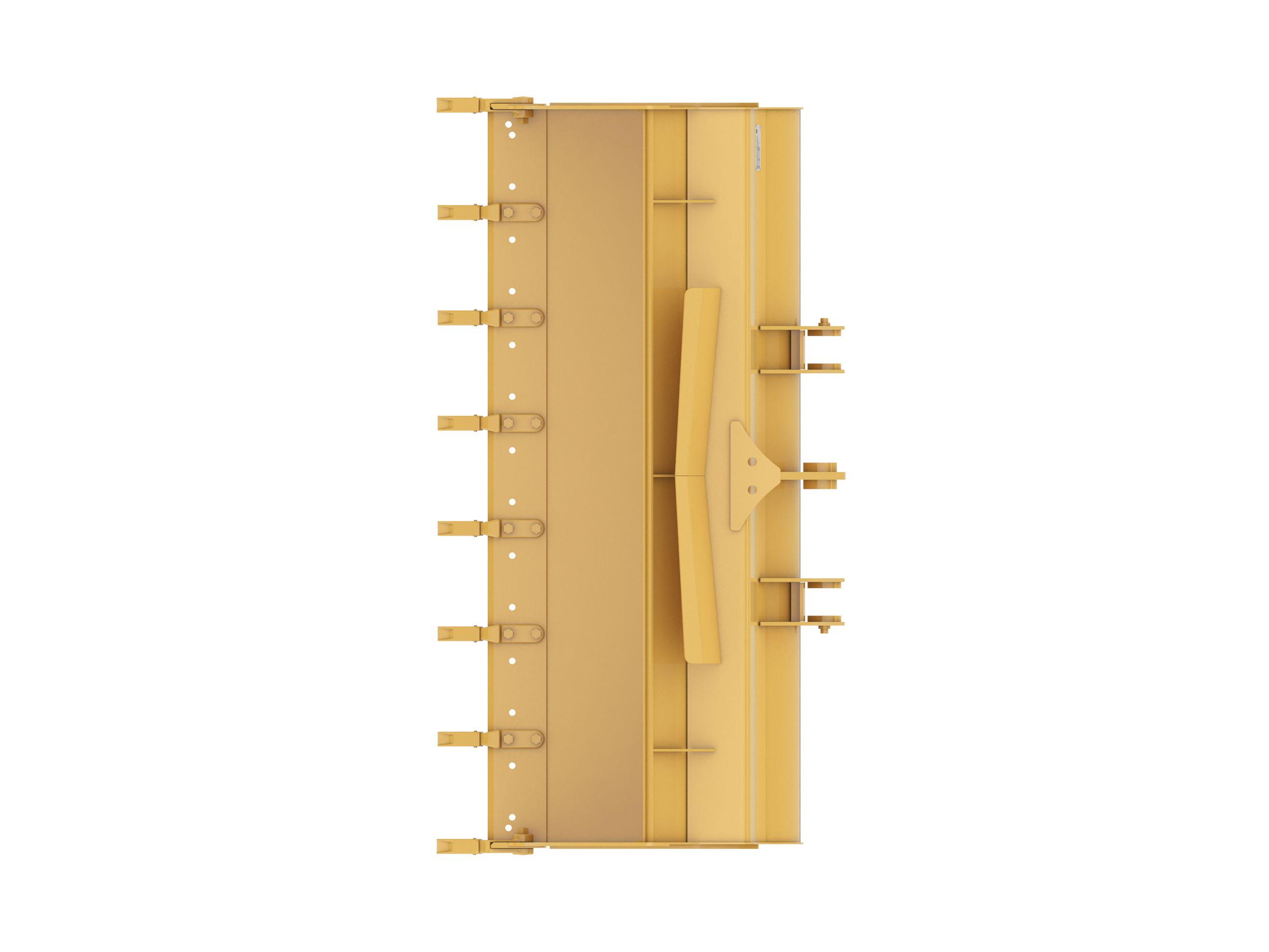 Ковш 1,8 м3 (2,4 ярда3), крепление на пальцах, зубья с болтовым креплением