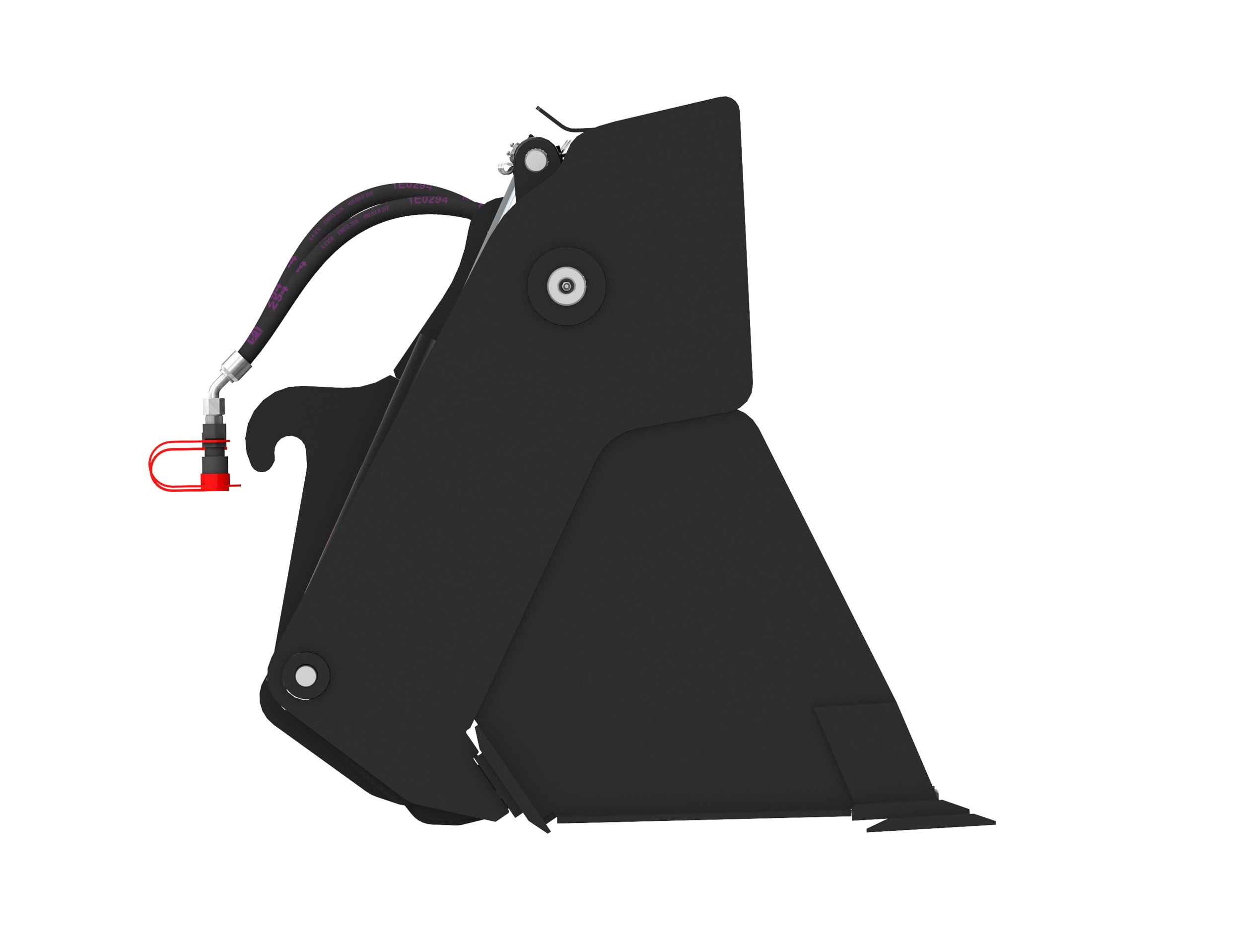 Ковш 0,9 м3 (1,2 ярда3), устройство смены навесного оборудования ISO