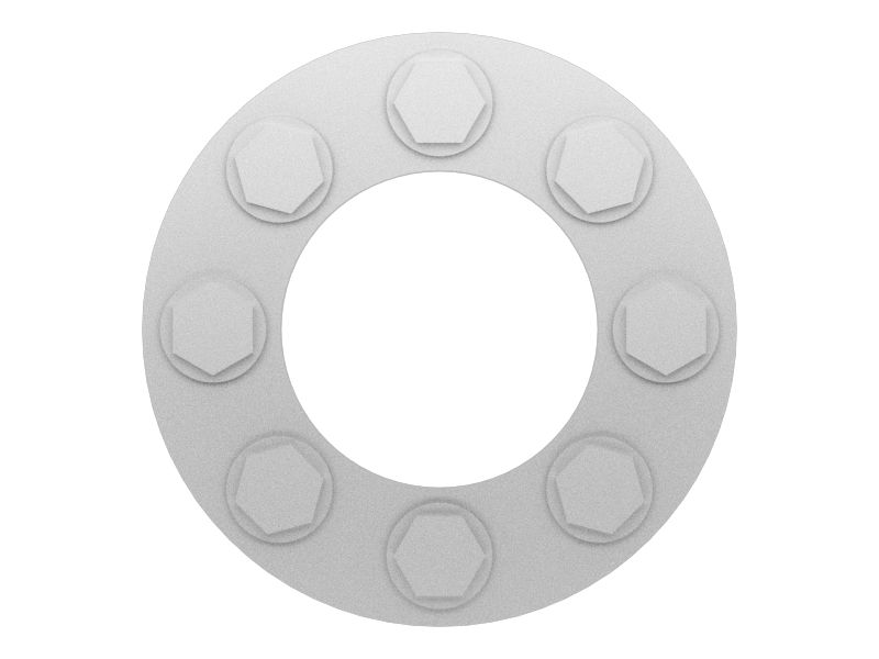 1027971 Torque Nut, 1.50-6 1027971 Torque Nut, 1.50-6