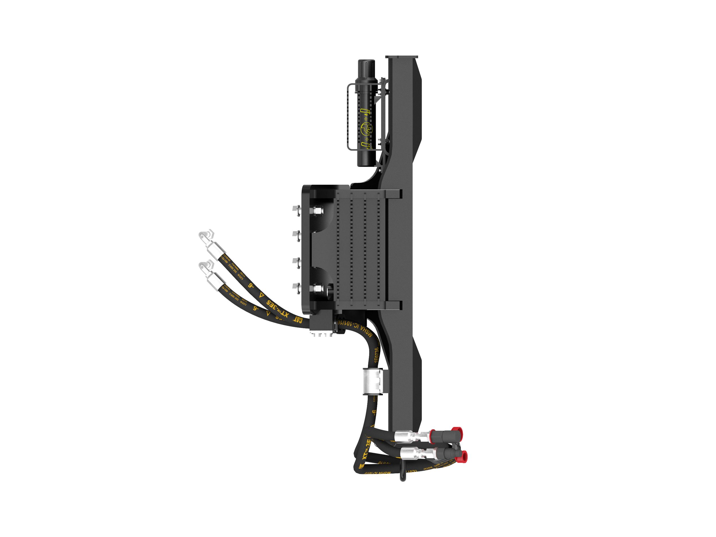 Монтажный кронштейн — мини-погрузчик