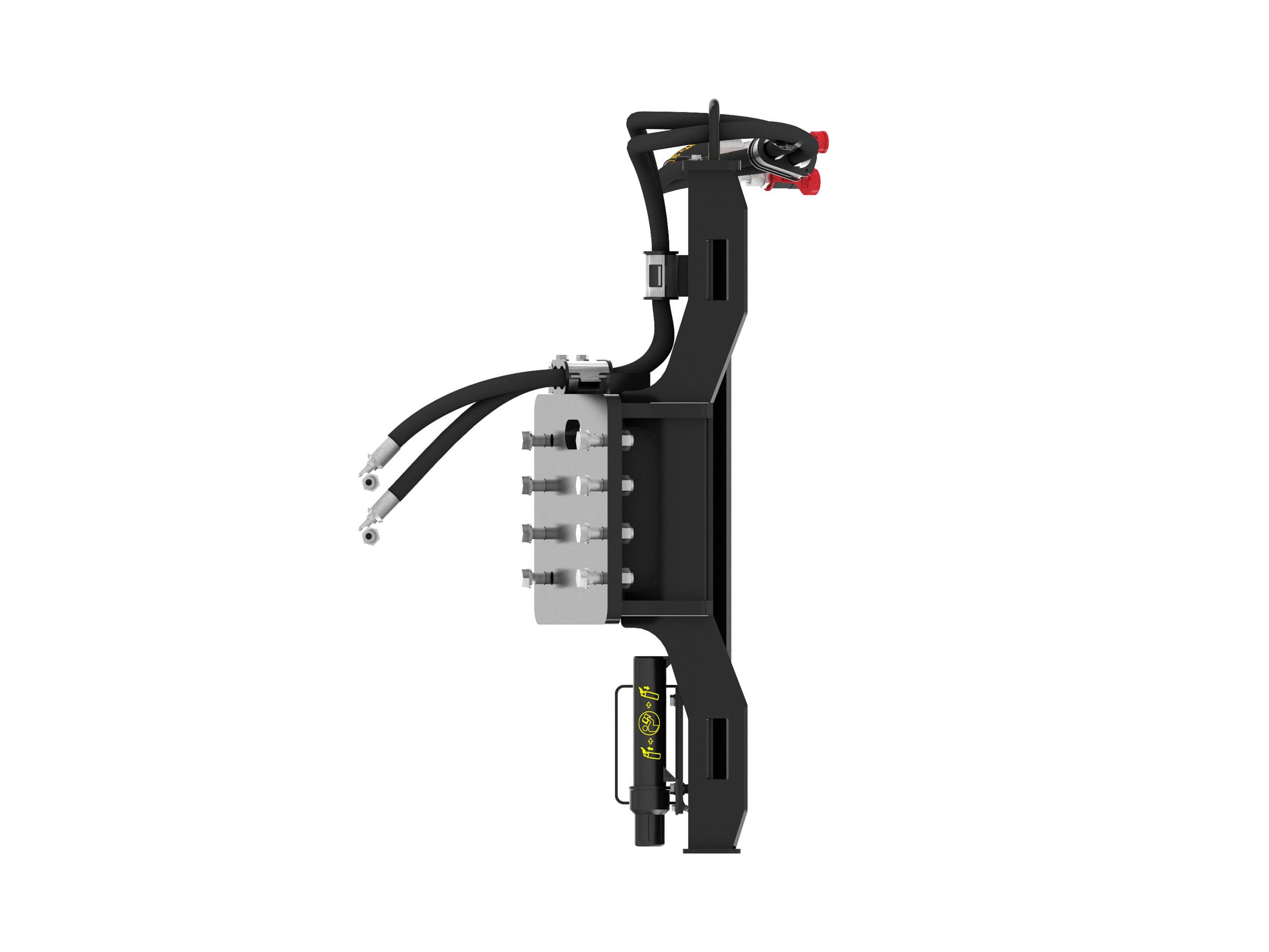 Монтажный кронштейн — мини-погрузчик