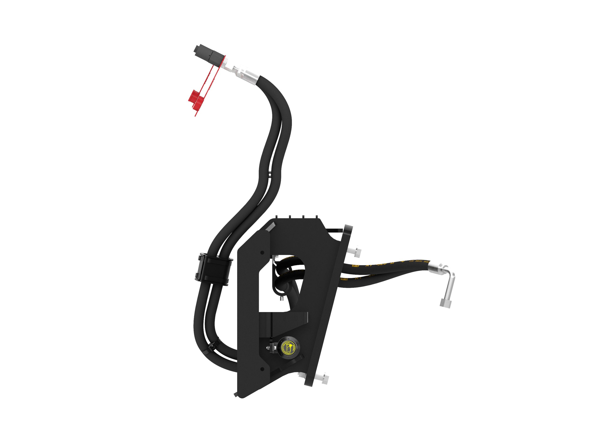 Монтажный кронштейн — мини-погрузчик