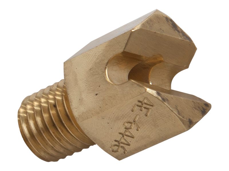 Шестигранный латунный направляющий винт с резьбой M16x2