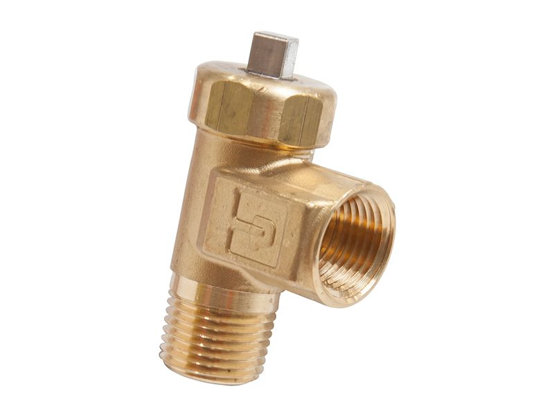 Запорный шаровой кран с резьбой 1/2