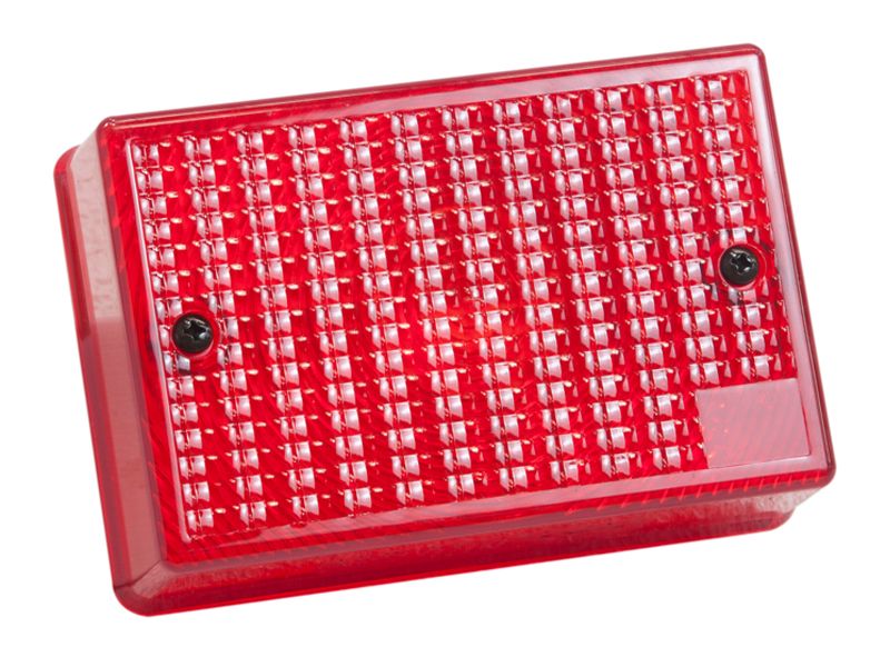 Красный рассеиватель сигнальной лампы