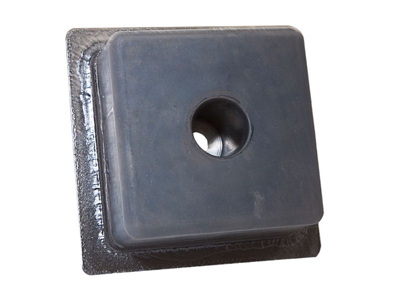 Упругая накладка рамы