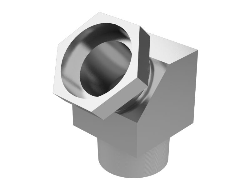 Переходной коленчатый патрубок