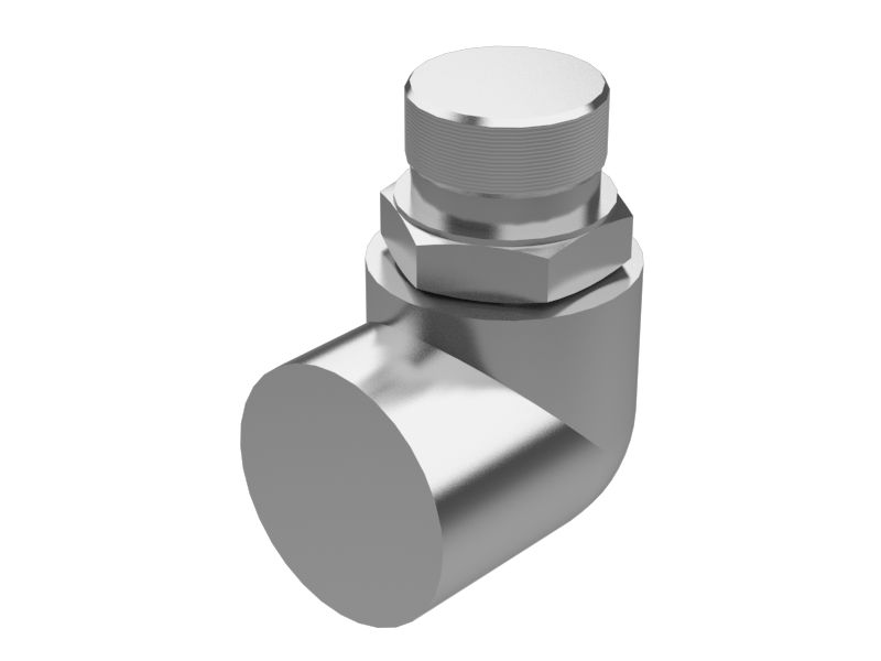 9X-2604: Угловой адаптер с STOR на NPTF с углом 90 градусов