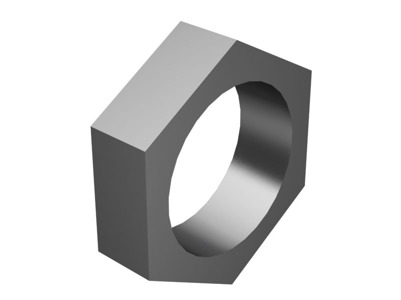 Контргайка с объемной головкой с резьбой 1-1/16-12