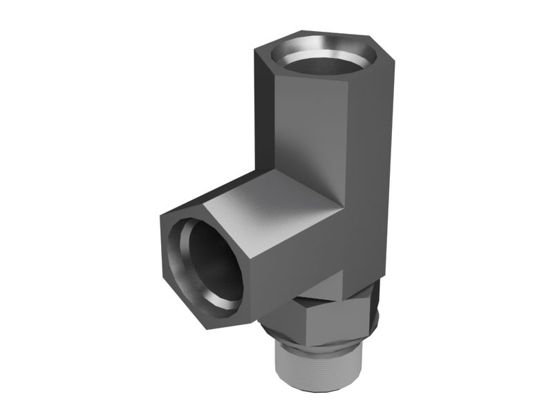 118-0911: Переходной тройник длиной 73,90 мм