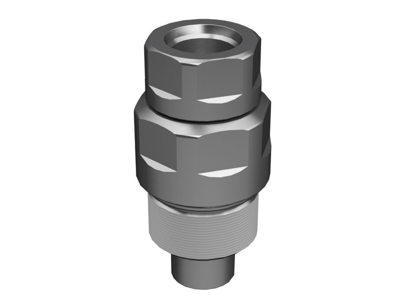 Резьбовой быстроразъемный штуцер 1-1/16-12 с наружной резьбой