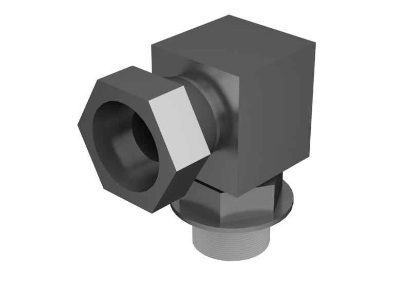90-Градусный Локтевой переходник Длиной 38,10 мм