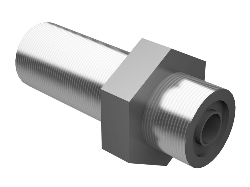 Прямой переходной патрубок длиной 53,00 мм