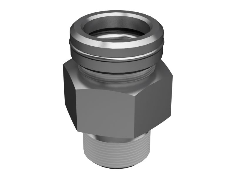 Прямой переходник длиной 28,70 мм
