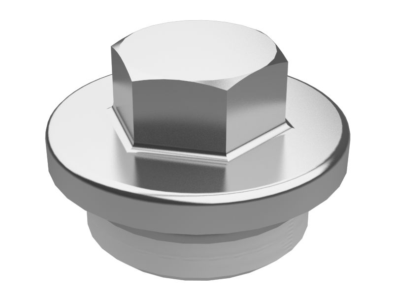 Пробка с наружным шестигранником 1 1/2-12