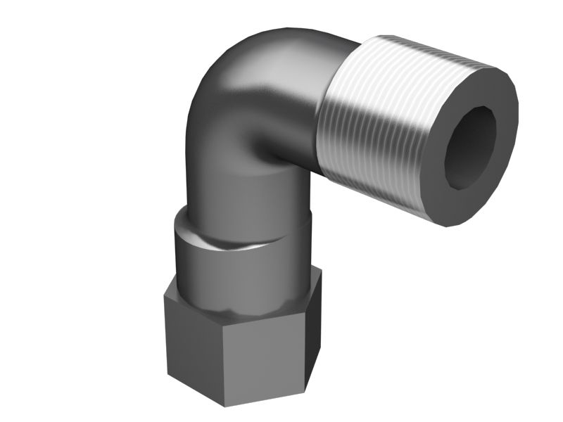 Переходной коленчатый патрубок