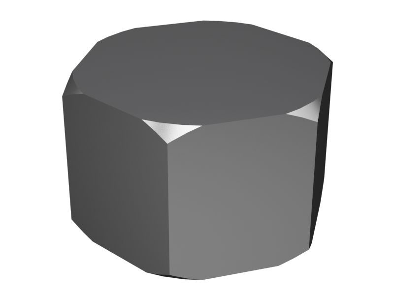 1-5/16-12 Резьбовая расширяющаяся колпачковая гайка