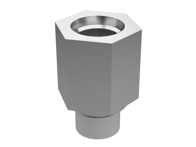 Прямой адаптер с шестигранной головкой 9/16-18