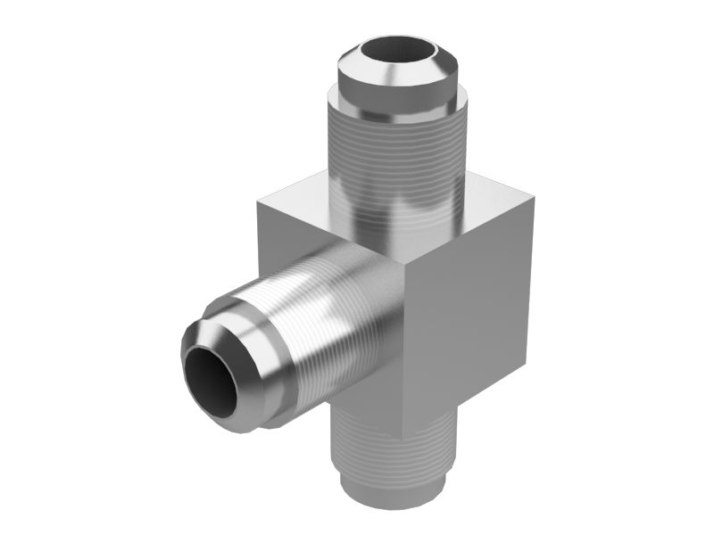 Переходной тройниковый патрубок жидкостной системы
