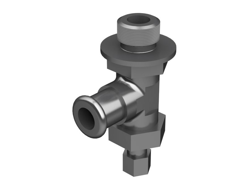 Запорный клапан с резьбой 3/4