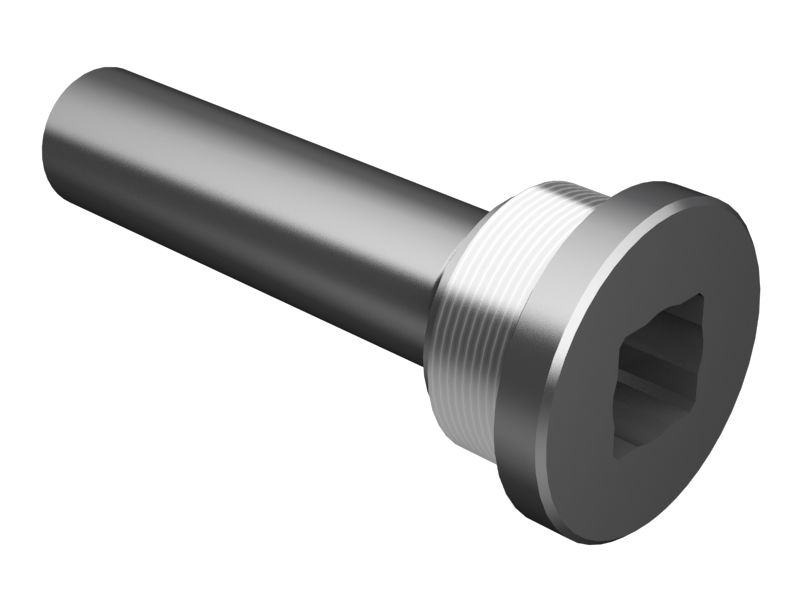 Сливная пробка с квадратным хвостовиком и резьбой 1 5/8-12-2A