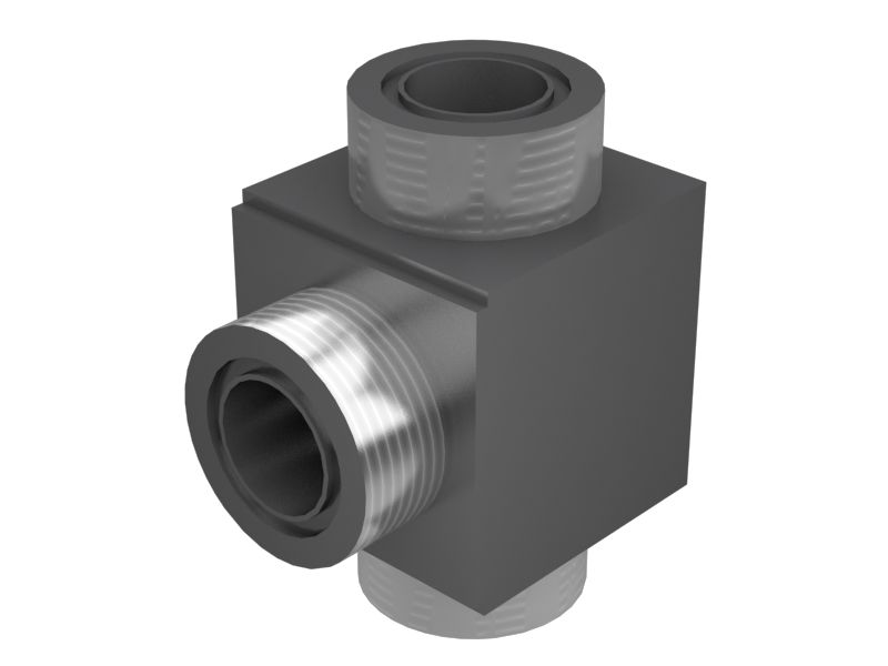 ТРОЙНИК С МУФТОЙ