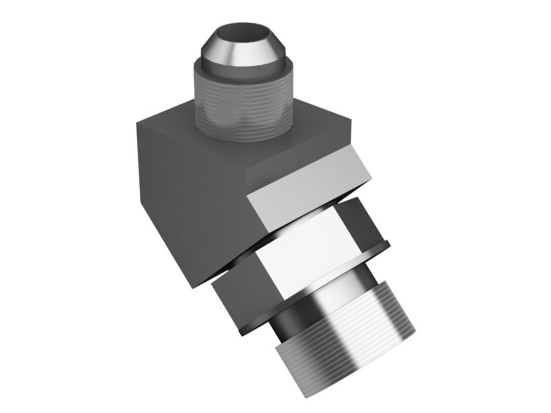 Коленчатый переходник с углом 45 градусов с STOR на конус