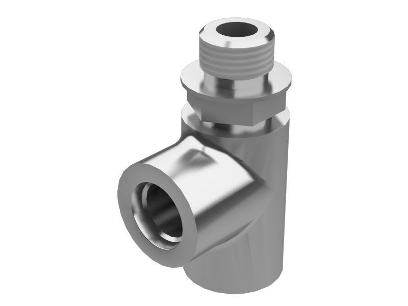 Тройниковый адаптер с цилиндрической резьбой для кольцевых уплотнений