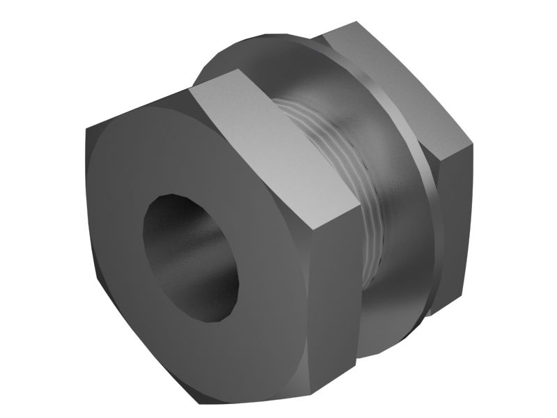 Прямой переходник, длина 23,90 мм