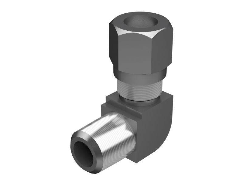 Коленчатый переходник 90 градусов длиной 23,60 мм