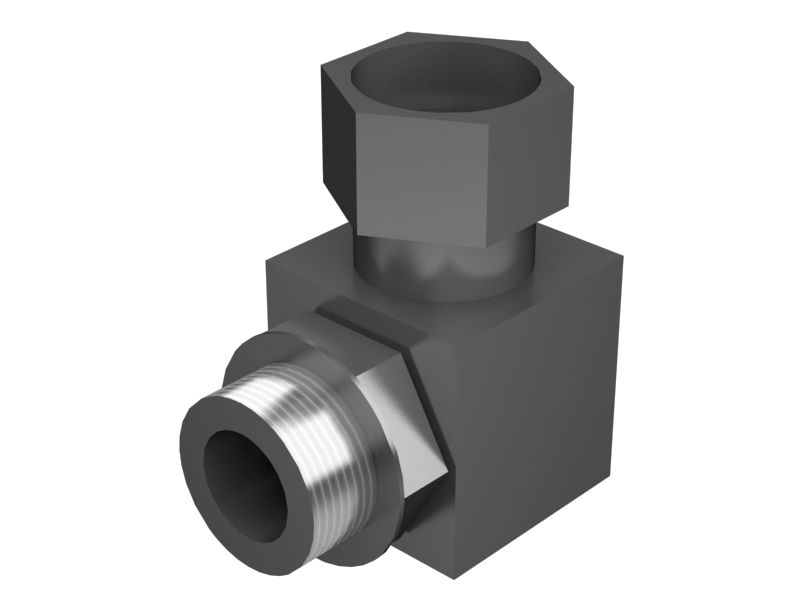 Переходной коленчатый патрубок