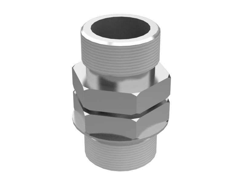 Прямой переходник, длина 61,90 мм