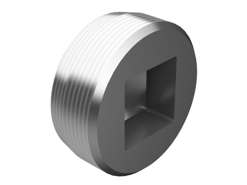 7C-9614: 1 5/8-12-2A Thread Square-Drive Plug | CATCorp