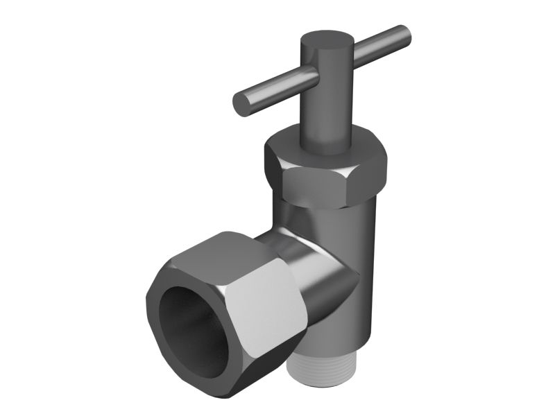 Запорный клапан с резьбой 1/8