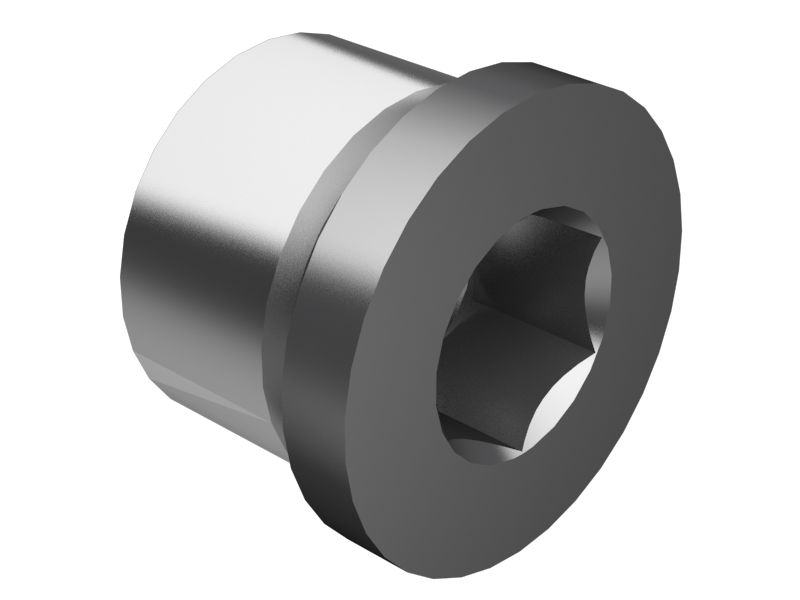 Заглушка с цилиндрической резьбой 1 1/16'' и уплотнительным кольцом