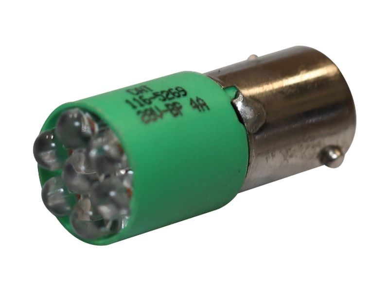 Лампа зеленая