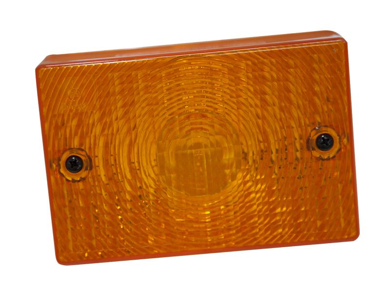 Янтарная линза, длина 140 мм