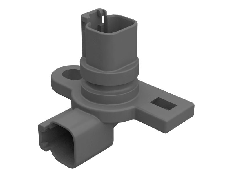 Разъемная розетка с 2 контактами