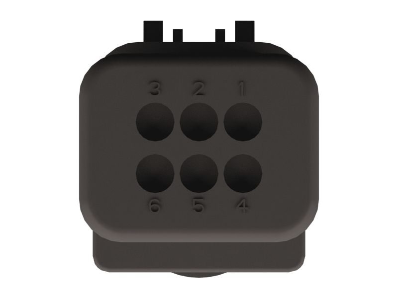 Розетка с 6-контактным разъемом