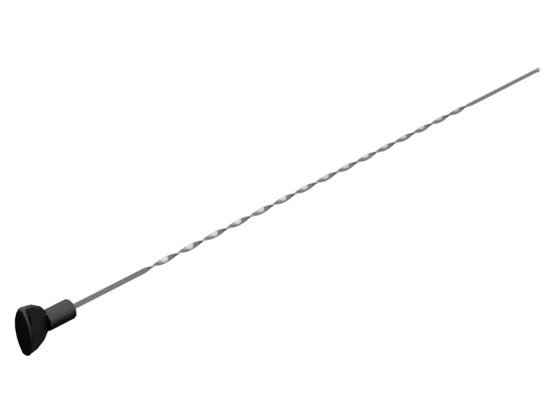 Скрученный щуп уровня масла