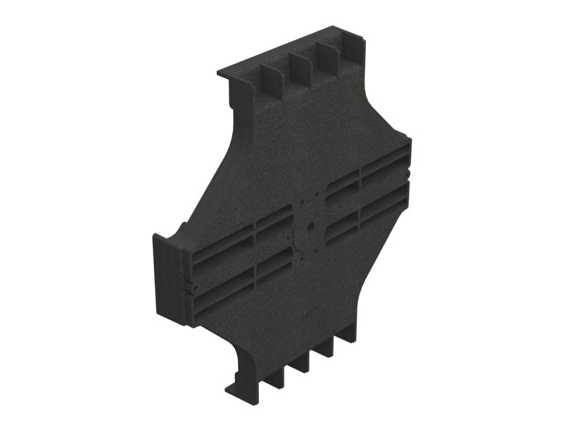 Пластмассовый экран держателя АКБ