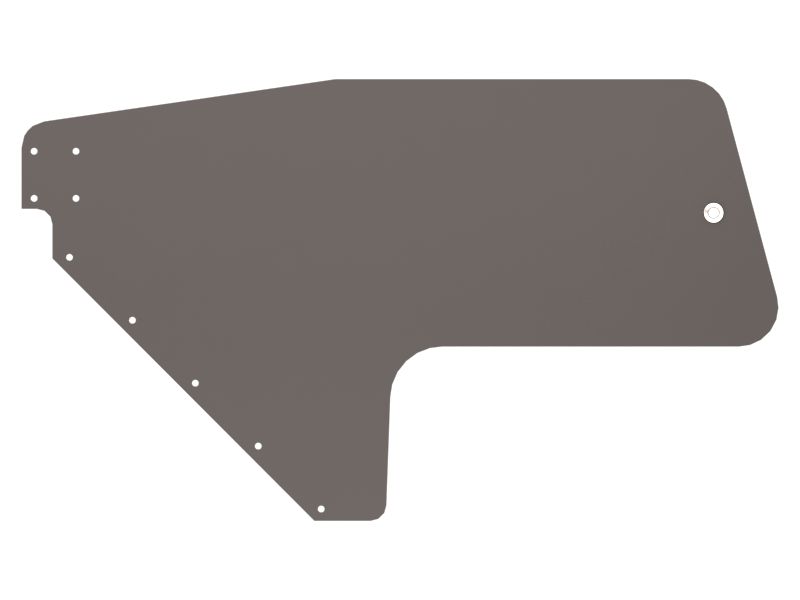 Брызговик в сборе