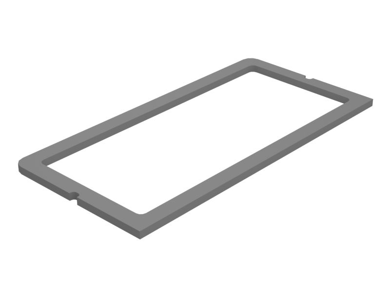 Пластиковое уплотнение длиной 346,60 мм